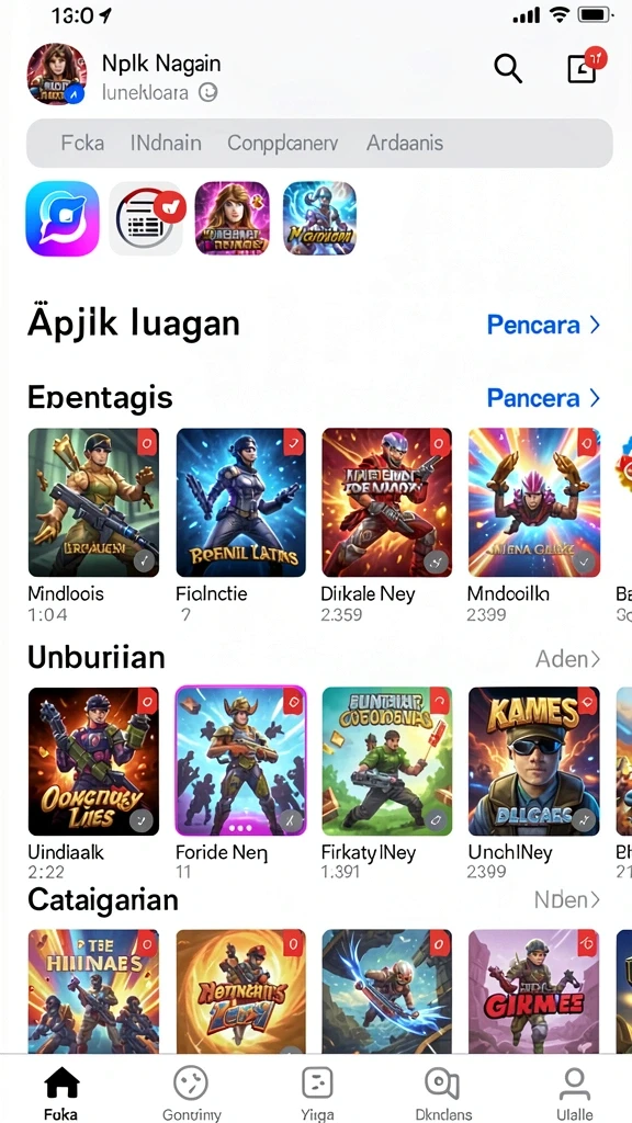 666ff - Menu karakter yang beragam dan penuh pilihan.
