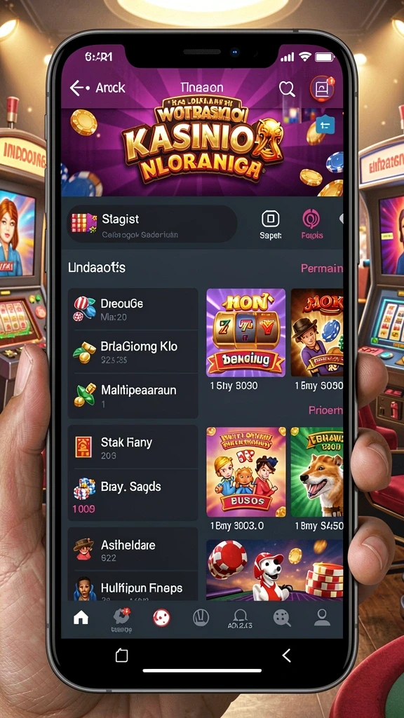 678luck - Tampilan antarmuka yang intuitif dan mudah digunakan.