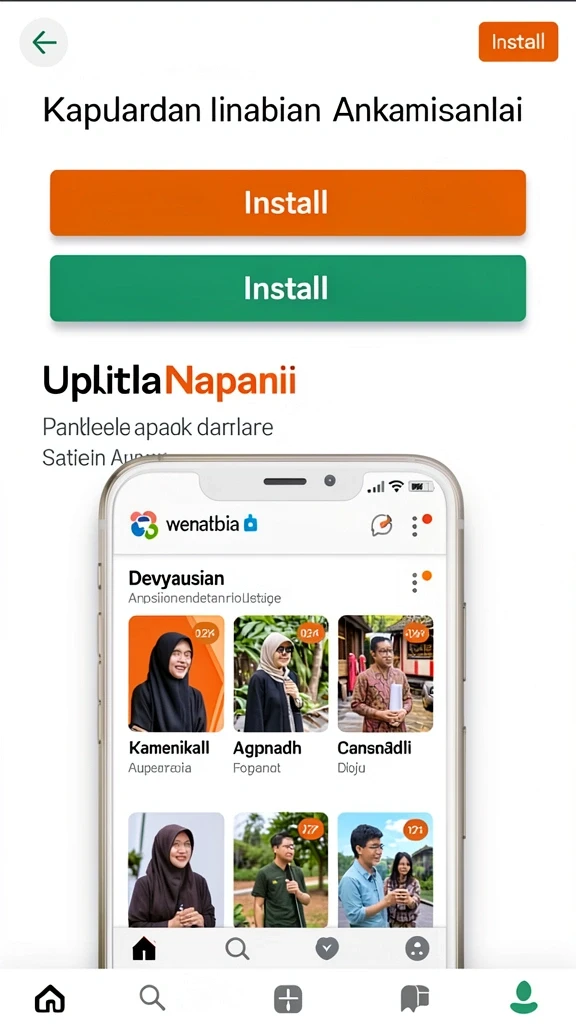 c7890 - Beragam karakter yang bisa dipilih sesuai selera.