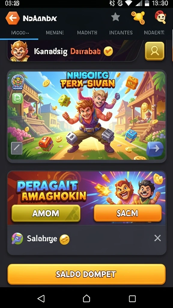 daya138 - Antarmuka pengguna yang ramah dan mudah diakses.