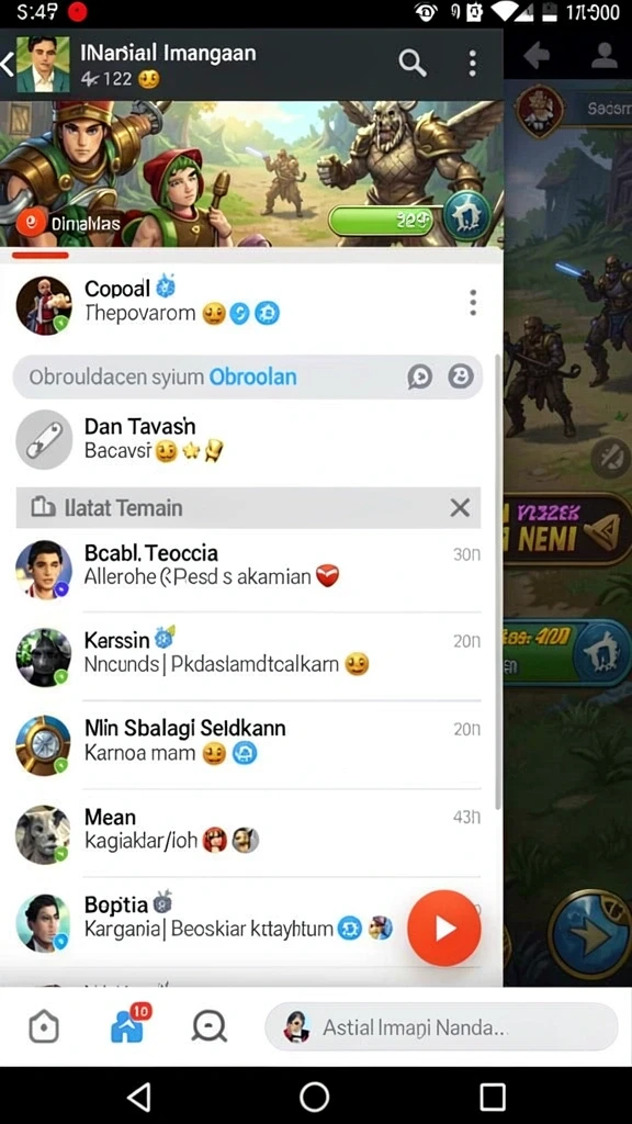 god77 - Tampilan karakter utama yang siap beraksi.