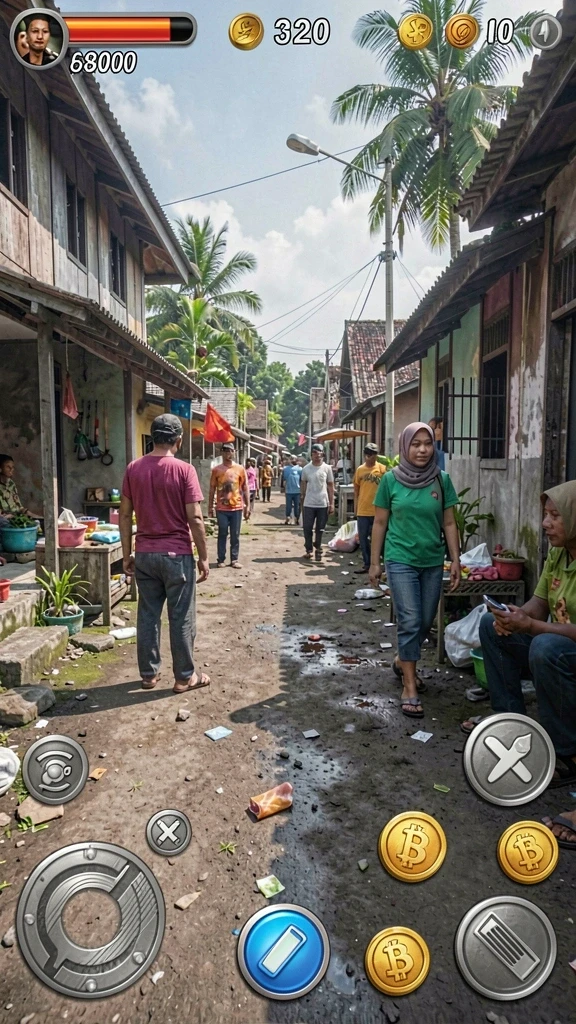 luckyrp - Tampilan gameplay yang menarik.