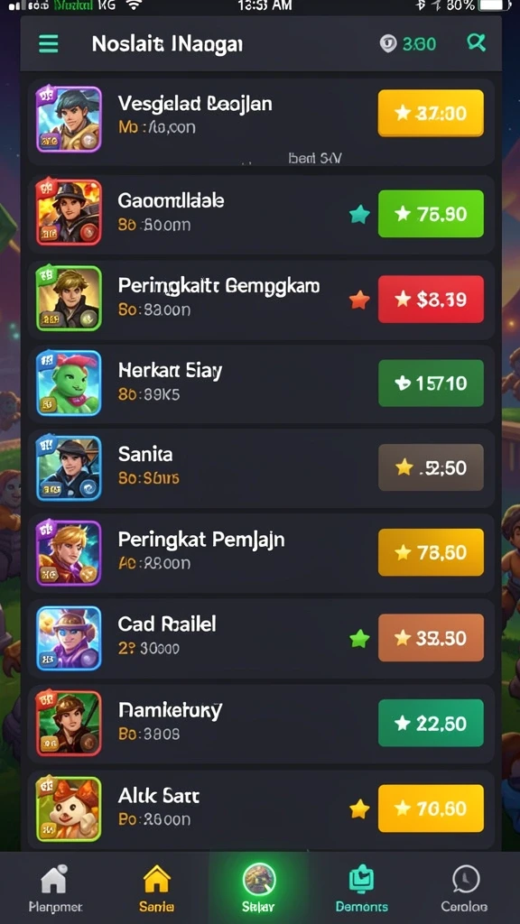 meriah4d - Tampilan antarmuka yang menarik dan mudah dinavigasi.