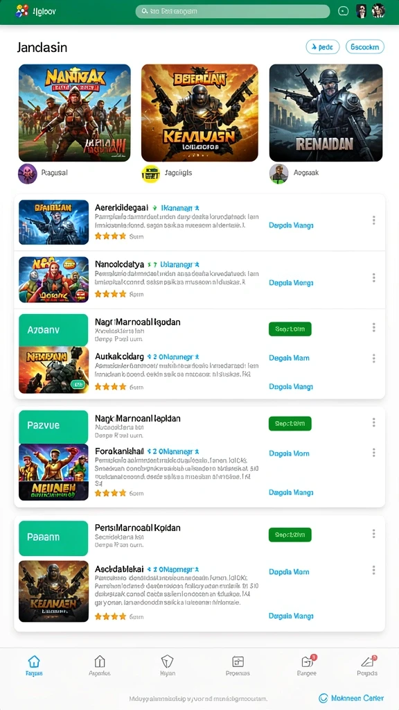 rajacorc - Screenshot menunjukkan dunia fantastis dengan grafis yang mengesankan.