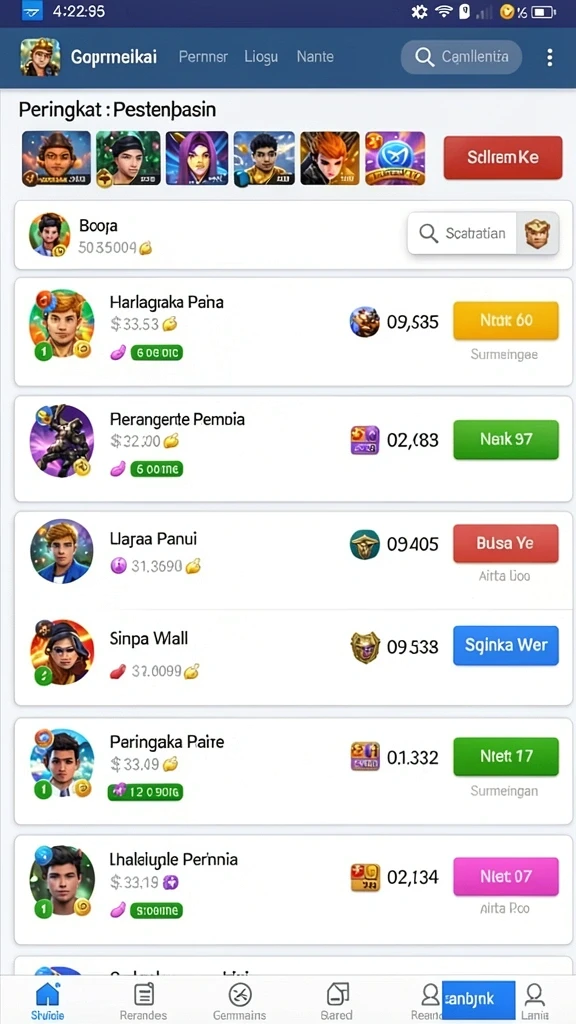 rich7 - Karakter unik dengan kemampuan yang berbeda-beda.