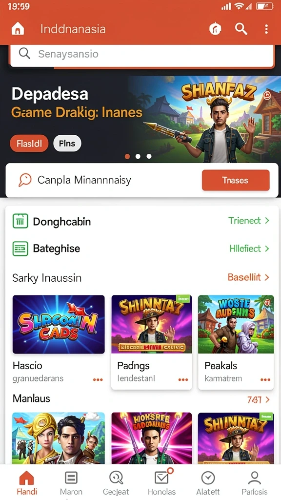 rk55 - Screenshot dari pertempuran epik dalam game.